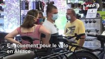 Déconfinement: à Strasbourg, ruée sur les magasins de vélo