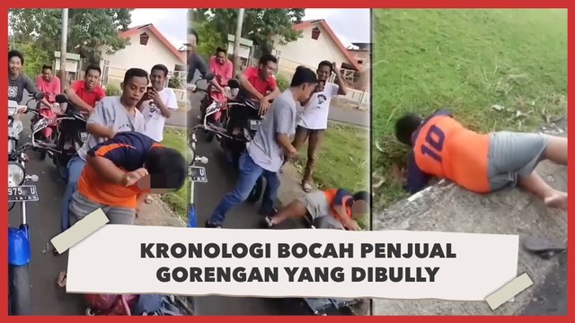 Kronologi Bocah Penjual Gorengan yang Dirundung Sekelompok Pemuda