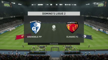 FIFA 20 : notre simulation de Grenoble Foot 38 - Le Mans FC (L2 - 32e journée)