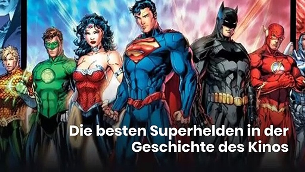 Die besten Superhelden in der Geschichte des Kinos