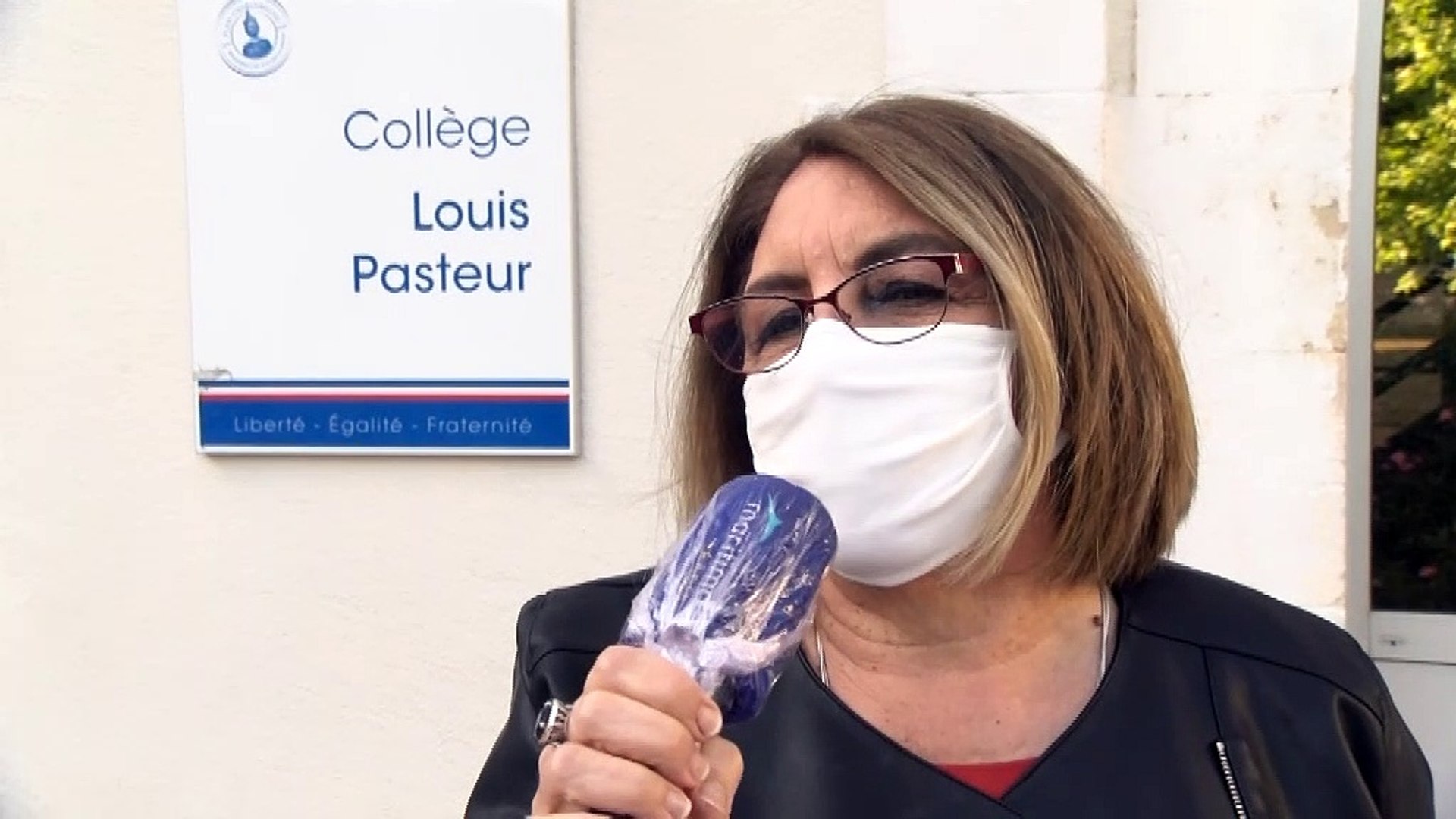 Istres Au College Pasteur 6emes Et 5emes Retrouvet Le Chemin Des Classes Video Dailymotion