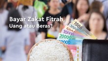 Membayar Zakat Fitrah dengan Uang atau Beras?