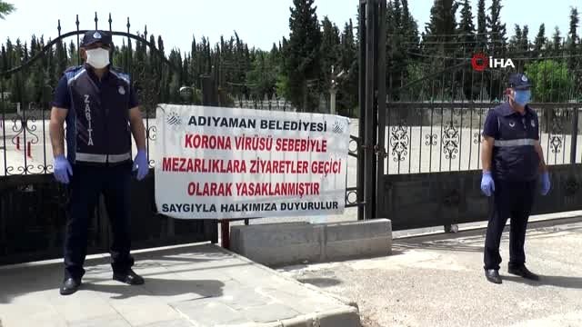 Kadir Gecesi ve Ramazan Bayramı'nda mezarlık ziyareti yasak