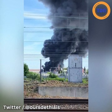 Seine-Saint-Denis : un important incendie s'est déclaré au Blanc-Mesnil !