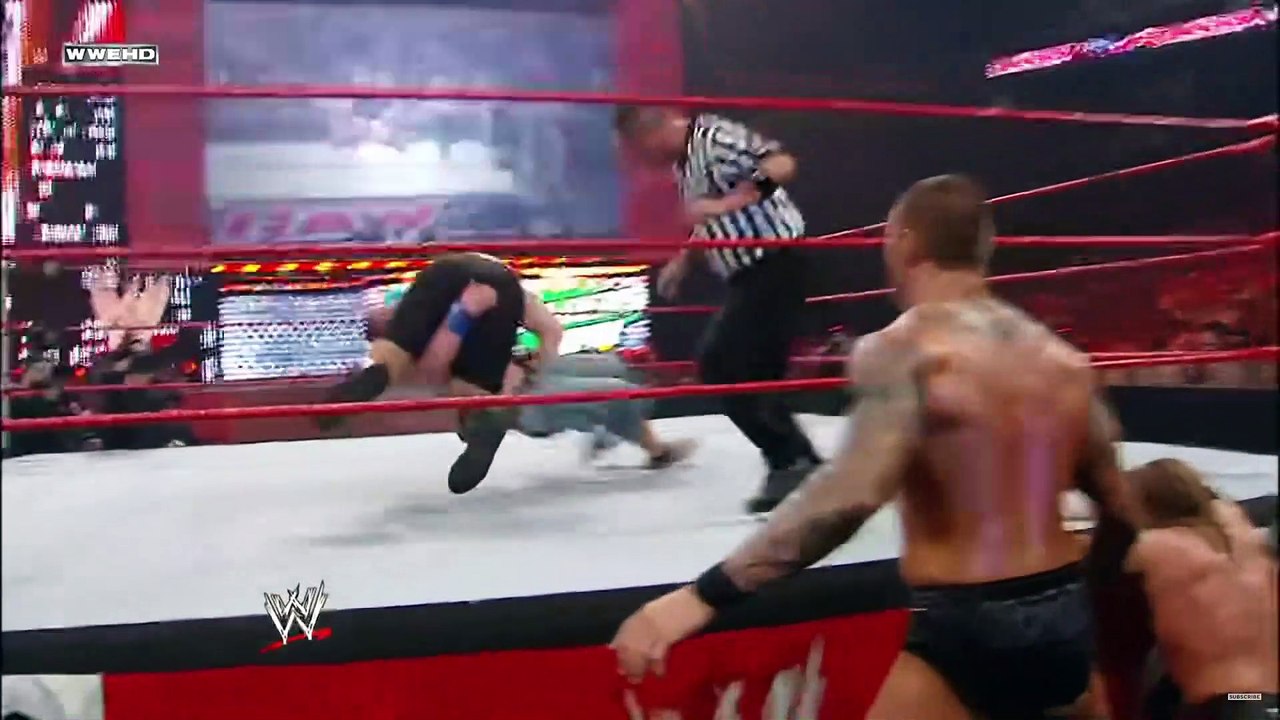 Cena vs. Orton vs. Triple H vs. Big Show — Fatal 4-Way WWE Championship Match_ Raw, June 15, 2009 2