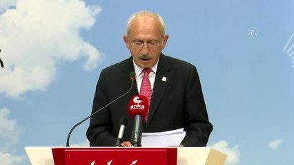 Kılıçdaroğlu: "Gerçekçi ve güven veren yeni bir bütçe ve yeni bir plan ekonomide normalleşmenin ilk...