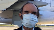 Comandante de avión con material sanitario asegura que en China había mucho tráfico aéreo