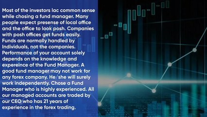 How To Choose A Fund Manager