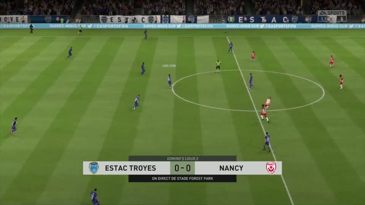 FIFA 20 : notre simulation de ESTAC Troyes - AS Nancy-Lorraine (L2 - 32e journée)