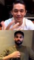 Virat kohli live Instagram chat with sunil chhetri