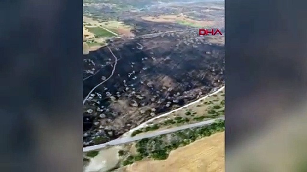 KKTC´de yangın kontrol altında: Türkiye’den helikopter gönderilmesi ODTÜ Kuzey Kıbrıs´ın kül olmasını önledi