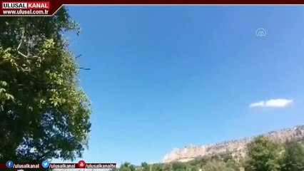 PKK'lı teröristlerce kullanılan sığınakta ilk yardım malzemeleri ele geçirildi