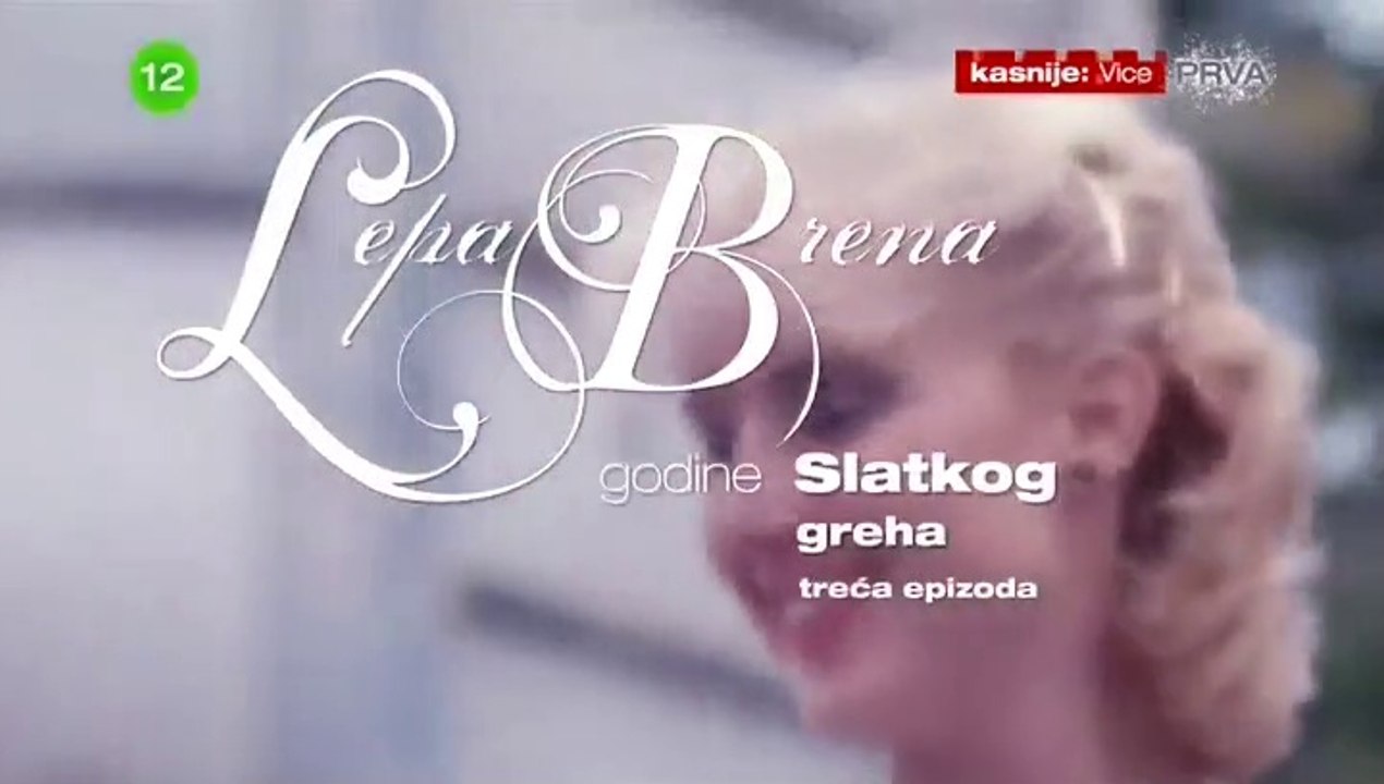 Lepa Brena i godine Slatkog greha.E03 - 2018