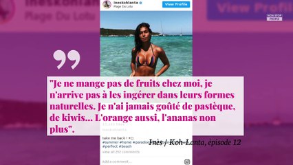 Koh-Lanta 2020 : Inès risée de Twitter après sa révélation sur les fruits, elle se défend