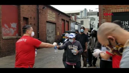 SPOR Washington'daki Fenerbahçelilerden evsizlere yardım