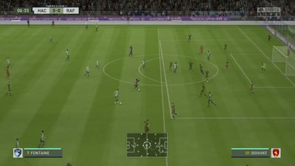 Le Havre FC - Rodez AF sur FIFA 20 : résumé et buts (L2 - 34e journée)
