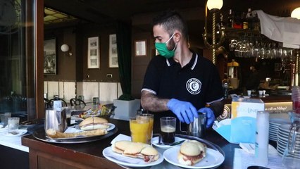 Primer día de la fase 1 en Málaga