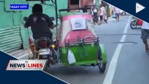 Tricycles, pedicabs back in Pasay City roads