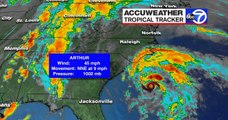 Tropical Storm Arthur inching closer to North Carolina coast