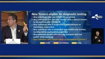 Coronavirus outbreak- NY Gov. Cuomo takes coronavirus test during daily briefing - FULL