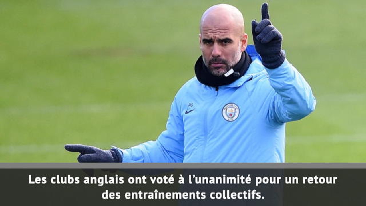 Premier League - Les clubs votent pour le retour des entraînements collectifs