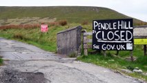 Pendle Hill closed signs remain despite lockdown relaxation