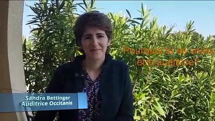 Présentation Sandra BETTINGER, auditrice CICC Occitanie
