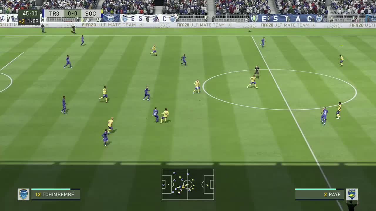 FIFA 20 : notre simulation de ESTAC Troyes - FC Sochaux (L2 - 34e journée)