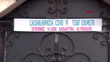 UŞAK Çalışanın testi pozitif çıktı, Uşak Esnaf ve Sanatkarlar Kooperatifi karantinaya alındı
