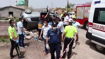 Aksaray’da Trafik Kazası, Otomobil Takla Attı: 1 Ölü, 1 Ağır Yaralı