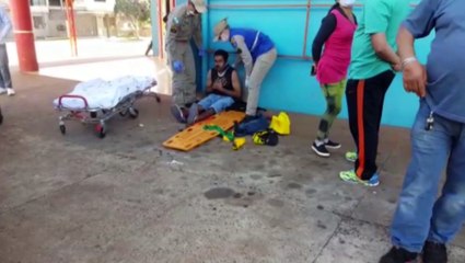 Ciclista sofre fratura em queda no Bairro Coqueiral