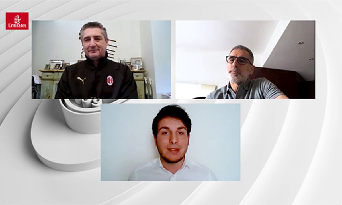 Bate-papo com as lendas:  Massaro e Tassotti