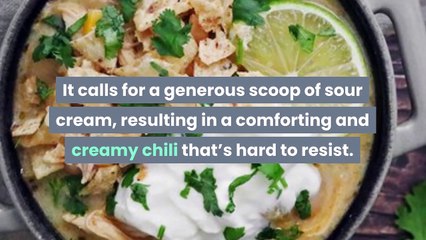 White Chicken Chili Recipe