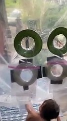 Un rideau à câlins