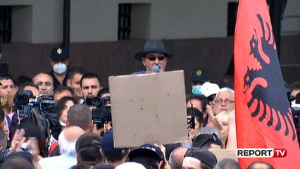 LIVE-Shembja e Teatrit Kombetar/ Opozita nis në pandemi protestat