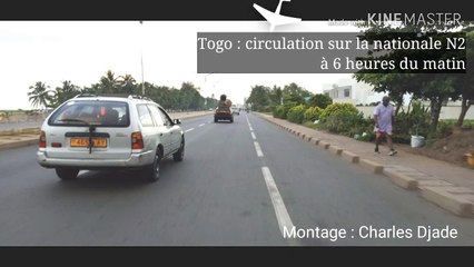 Togo : la circulation sur la route Lomé-Aného après la levée du couvre-feu