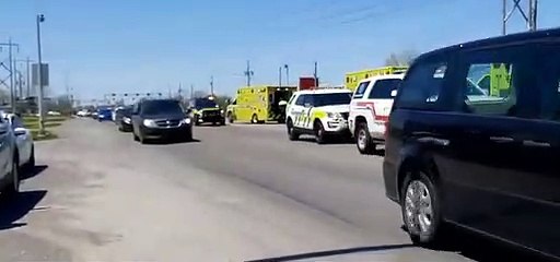 Accident sur la route 132 à Sainte-Catherine le 18 mai 2020