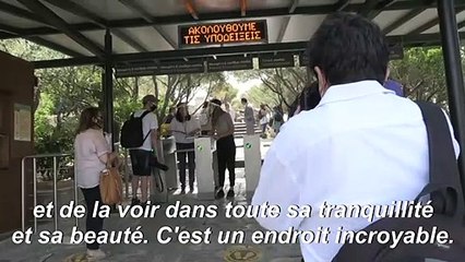 Déconfinement: l'Acropole d'Athènes rouvre après deux mois de fermeture