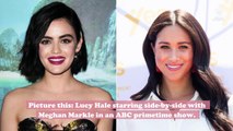 Lucy Hale told a story about starring in a failed TV pilot with Meghan Markle