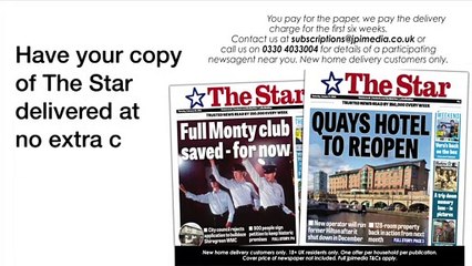 The Star subscription and free delivery for six weeks promotion video