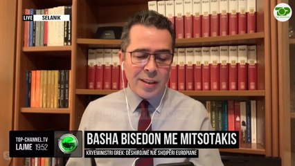 Basha bisedon me Mitsotakis/ Kryeministri Grek: Dëshirojmë një Shqipëri europiane