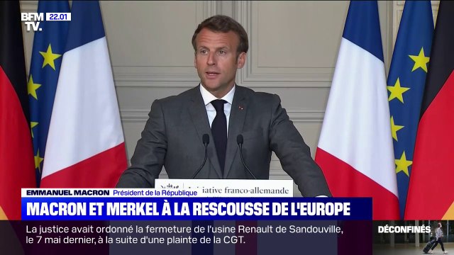 Union Européenne: Macron et Merkel proposent un plan de relance de 500 milliards d'euros