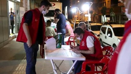 Şehit yakınlarından kan bağışı kampanyasına destek