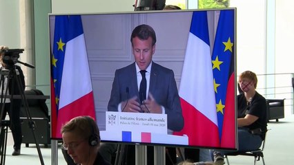 França e Alemanha propõem plano de reativação de €500 bi