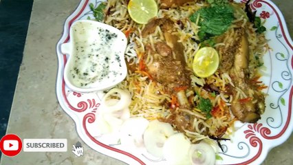 Sindhi Biryani TehWali | TehWali Chicken Biryani | Homemade ingredient / Masala | Kitchen With Shum