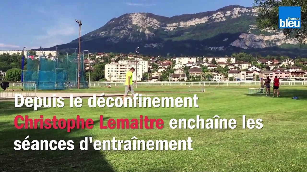 Le déconfinement de Christophe Lemaitre