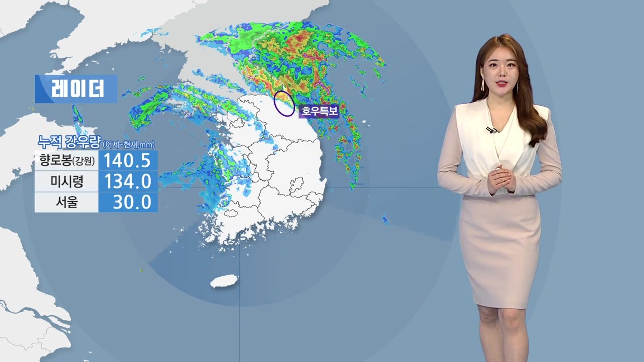 [날씨] 오늘도 곳곳 기습호우...비 오며 낮에도 서늘 / YTN