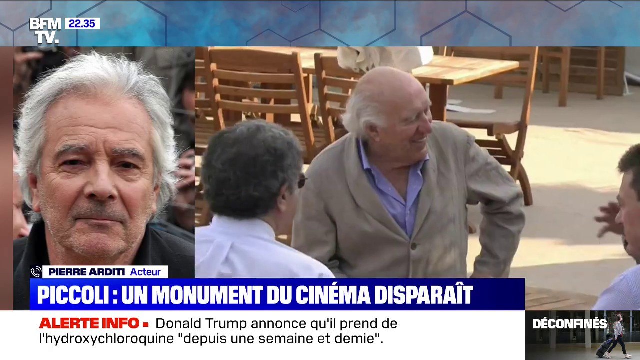 Pour Pierre Arditi, Michel Piccoli a "toujours soigneusement évité d'avoir une vie de vieux couple avec lui-même"