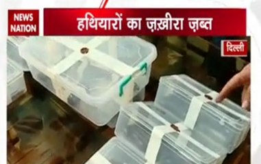 Delhi Police recovered 30 semi-automatic pistols, stengun near Nizamuddin
