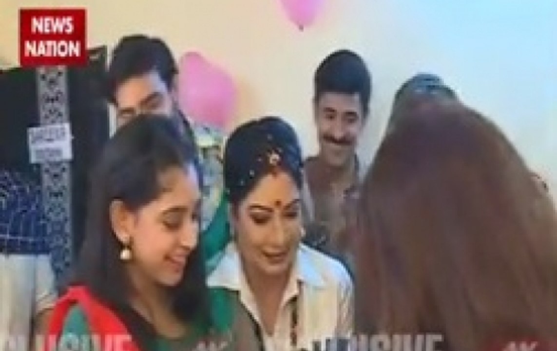 Kanika's birthday celebration exclusive on News Nation : Kanika's birthday celebration exclusive on News Nation